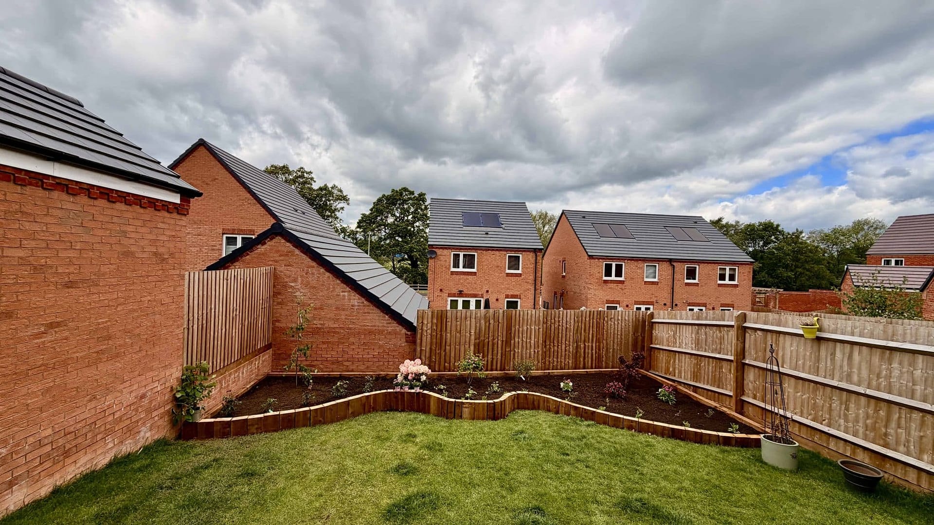 Sloping garden makeover