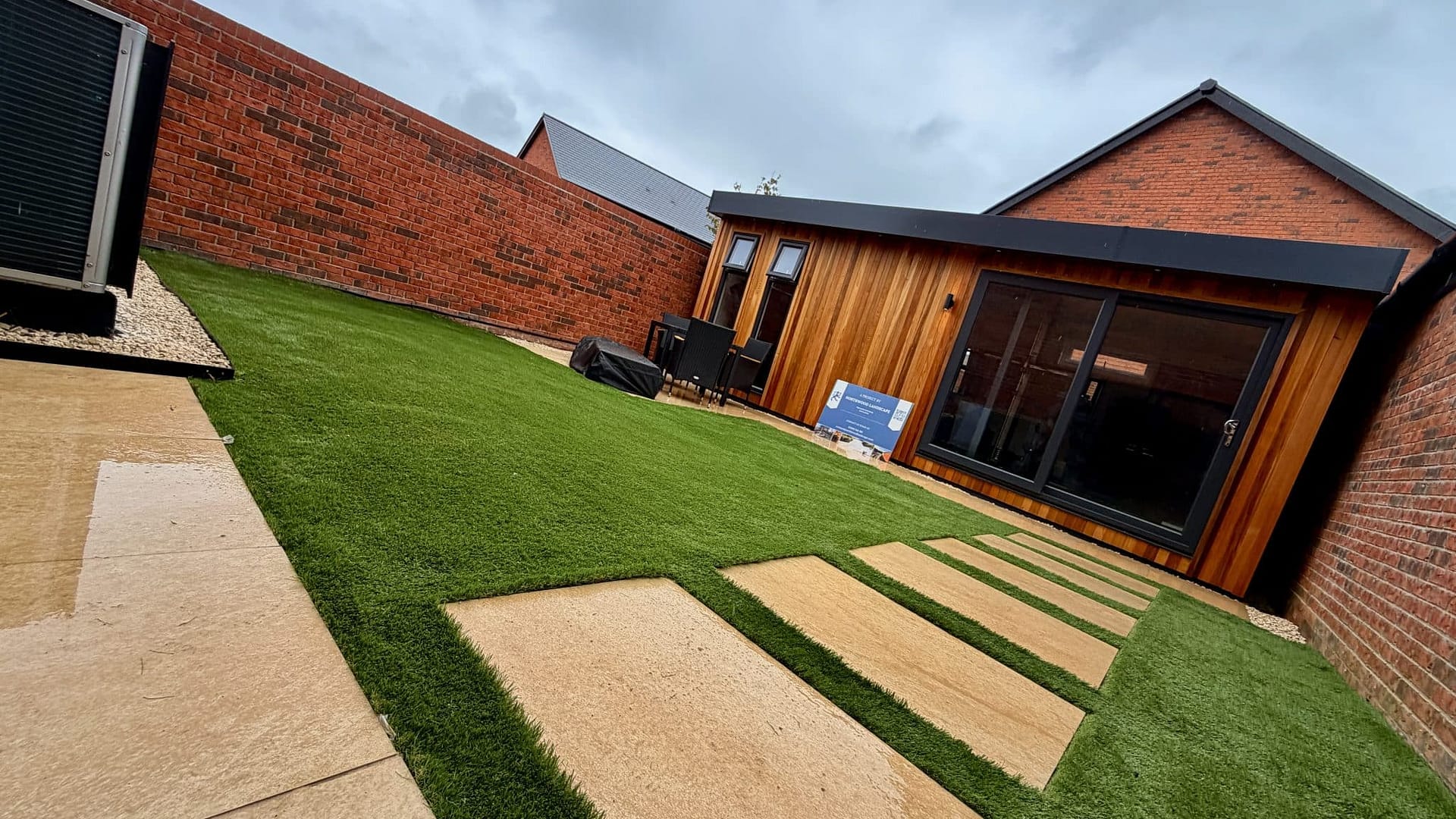Low-Maintenance Courtyard Garden in Hereford